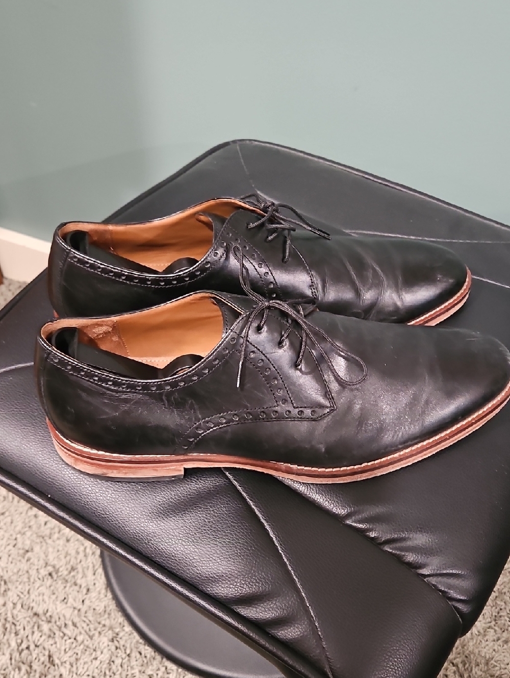 Mens Black Dress Shoes